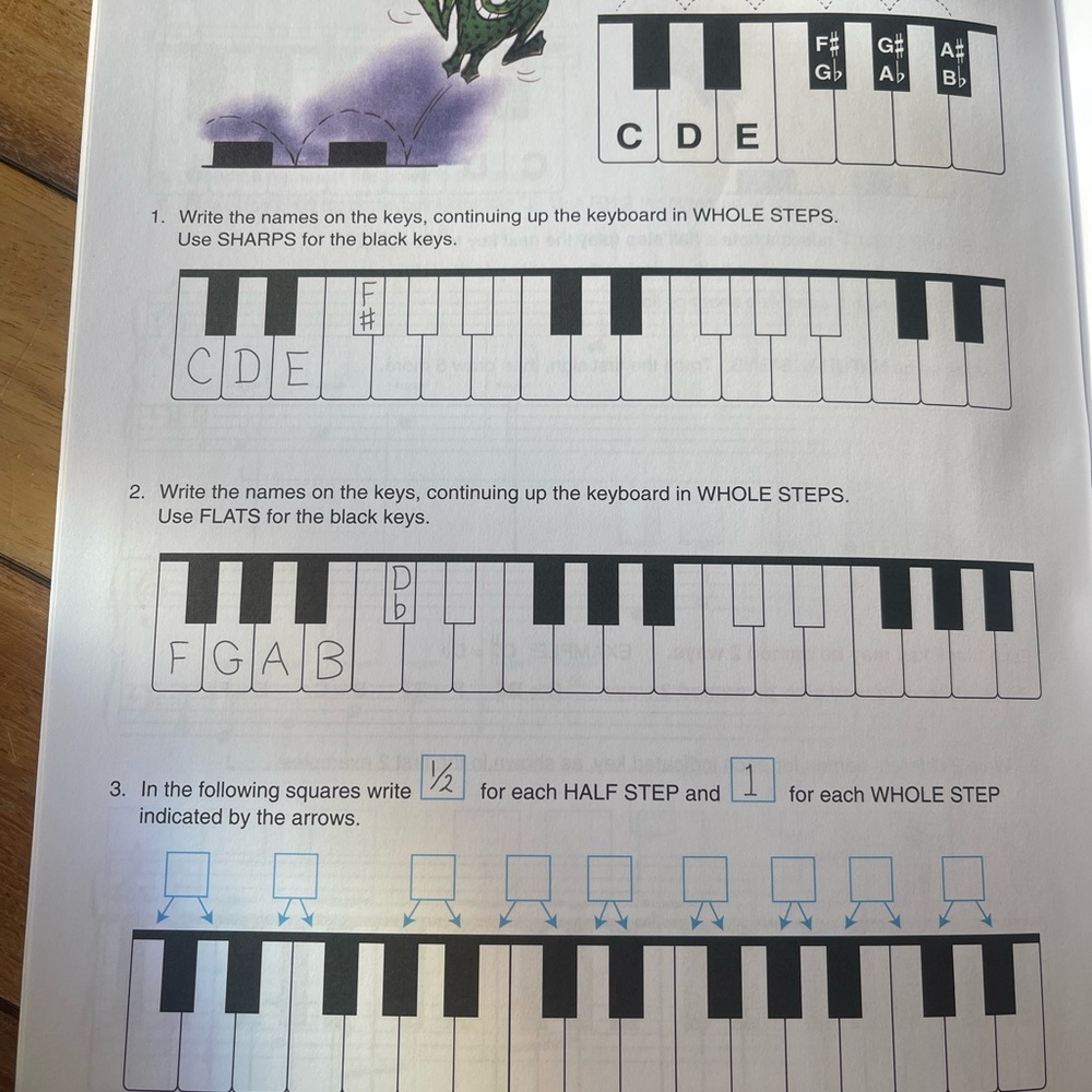Alfred’s Basic Piano Library Lesson Book Level 1 & Theory Book Level 1 Set - Picture 6 of 9